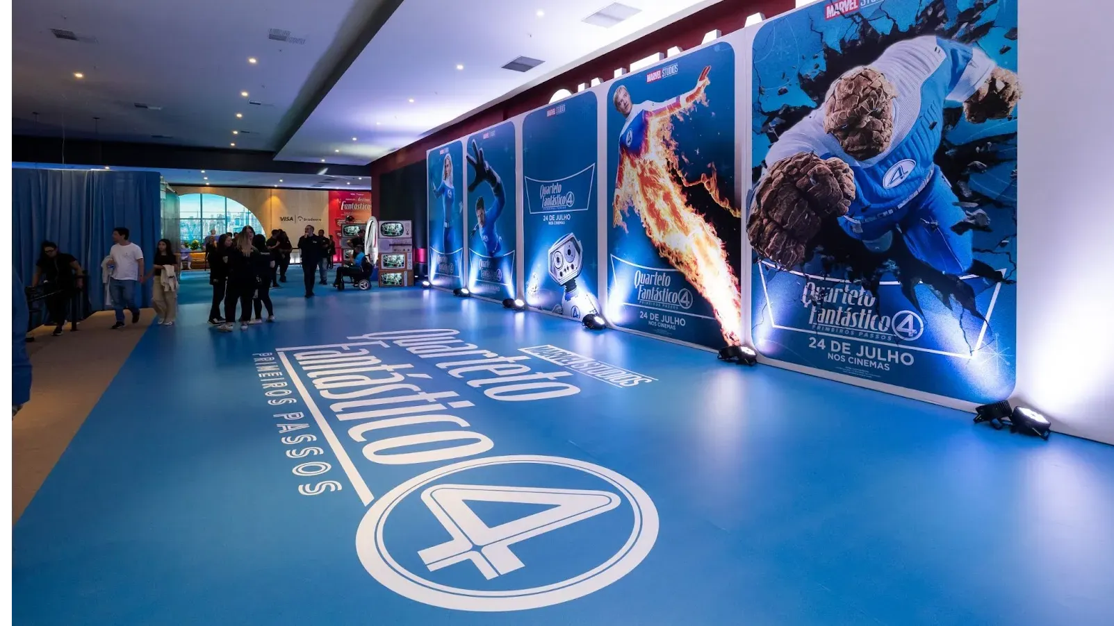 Disney Brasil transforma lançamento de Quarteto Fantástico: Primeiros Passos em experiência imersiva e conquista milhões de fãs