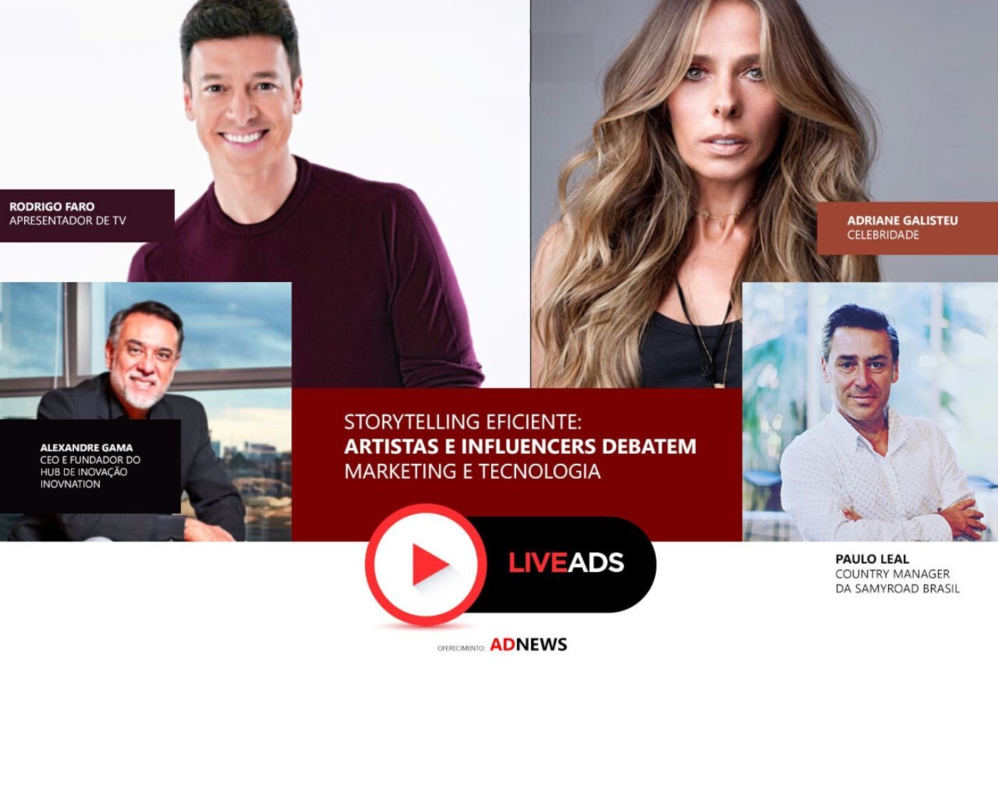 LIVEADS | Veja o que rolou | Storytelling eficiente: Artistas e Influencers debatem marketing e tecnologia