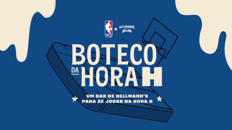 Hellmann’s lança boteco com ativações para os playoffs da NBA
