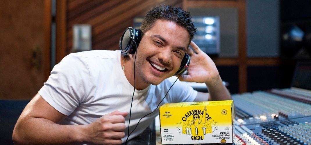 Safadão revela hit ‘Love Misturado’ com antecedência na Caixinha Hit Skol