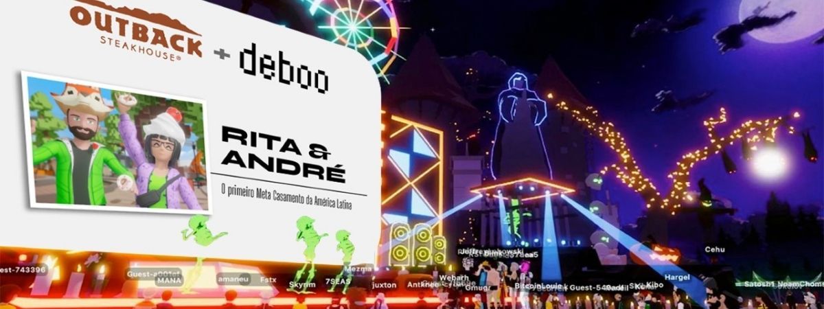 Outback se une à Deboo para fazer o primeiro casamento no Metaverso
