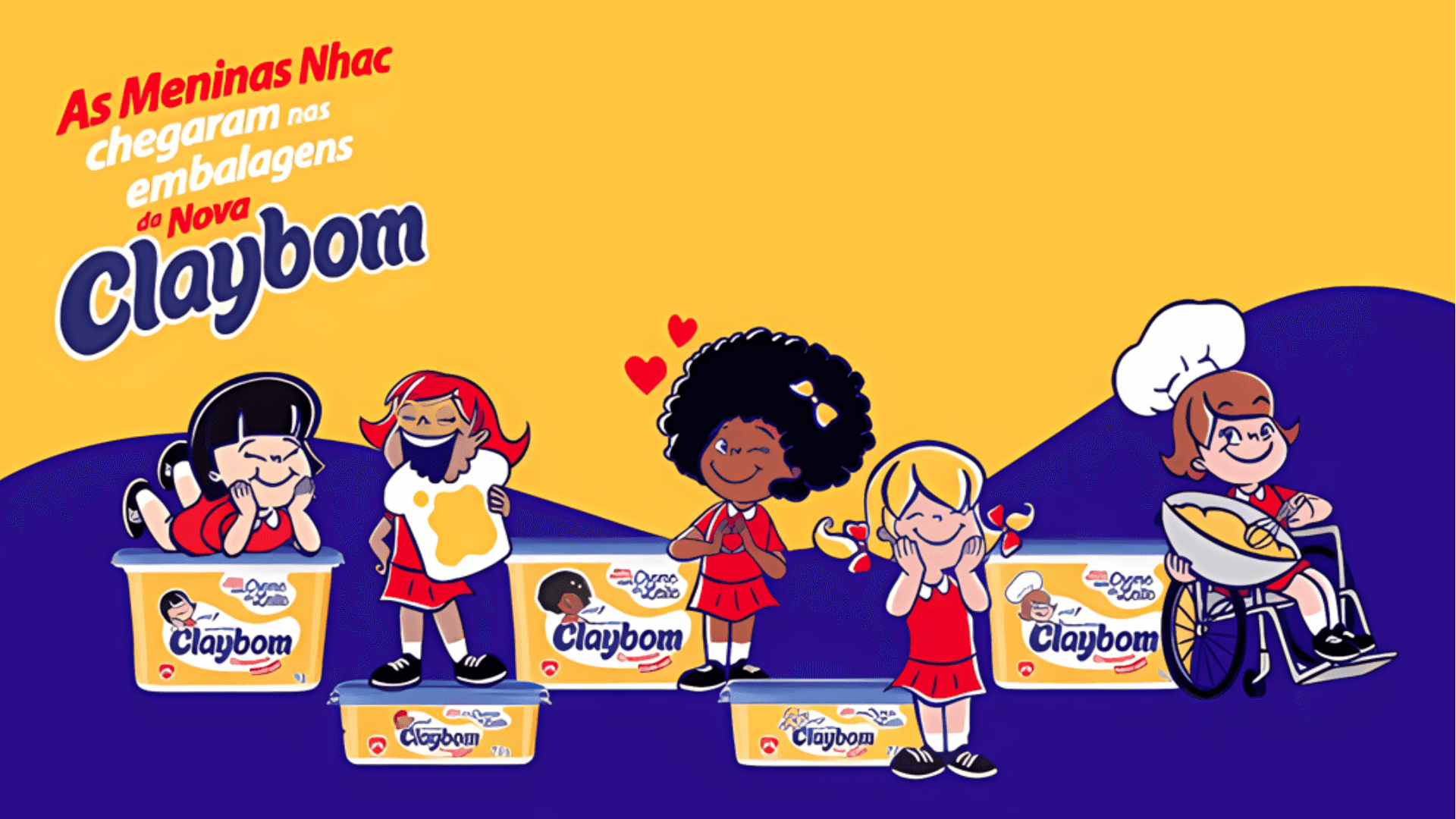 Claybom rejuvenesce marca com nova receita e chegada das Meninas Nhac