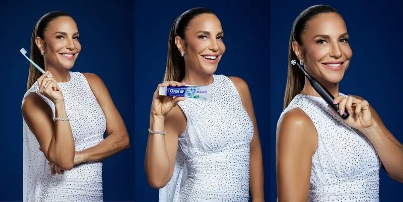 Oral-B relança linha 3D White com Ivete Sangalo e foco no brilho do Carnaval