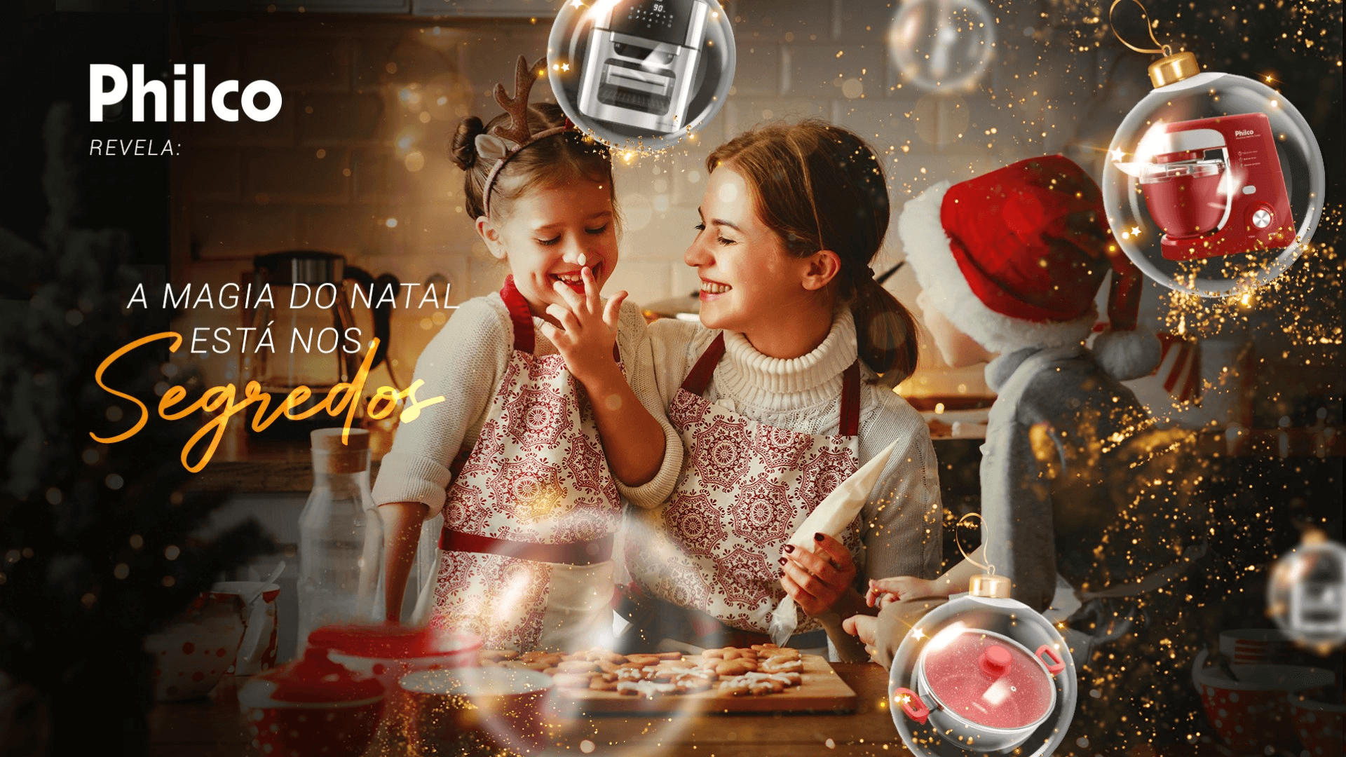 Philco lança Calendário do Advento para campanha de Natal