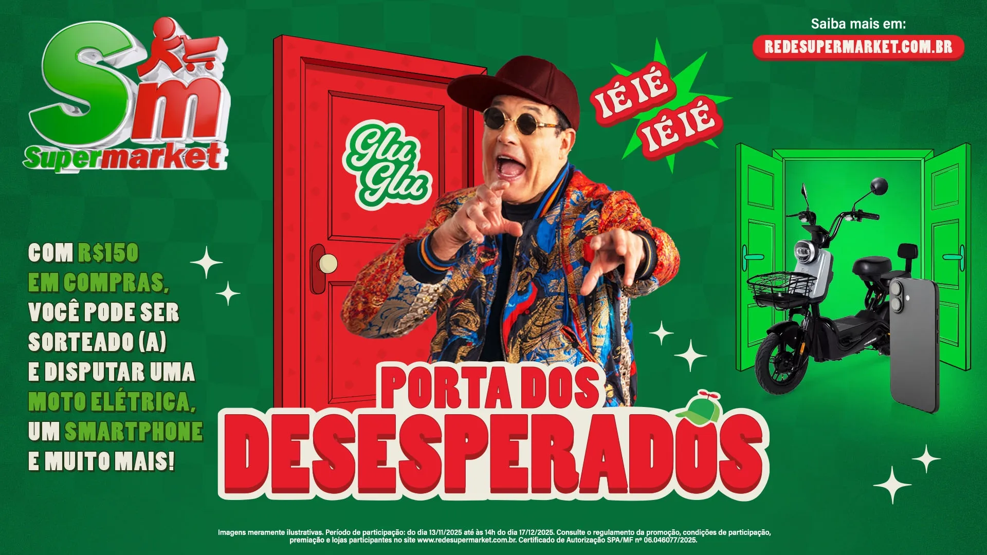 Supermarket revive “Porta dos Desesperados” com Sérgio Mallandro