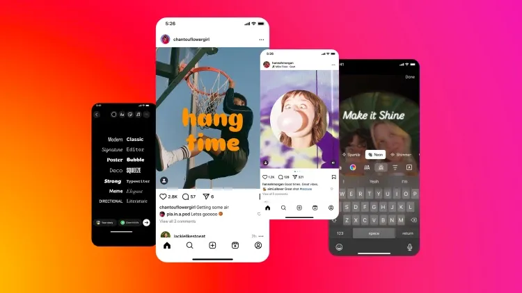 Instagram lança novas fontes e ferramentas