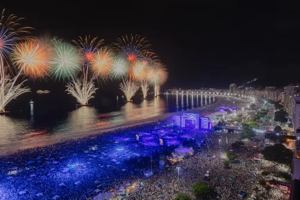 Réveillon 2026: Rio de Janeiro projeta a virada como plataforma global de marcas e experiências