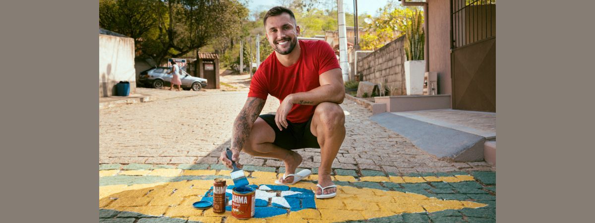 Brahma cria concurso de pintura para o brasileiro tomar a Copa do Mundo no país inteiro