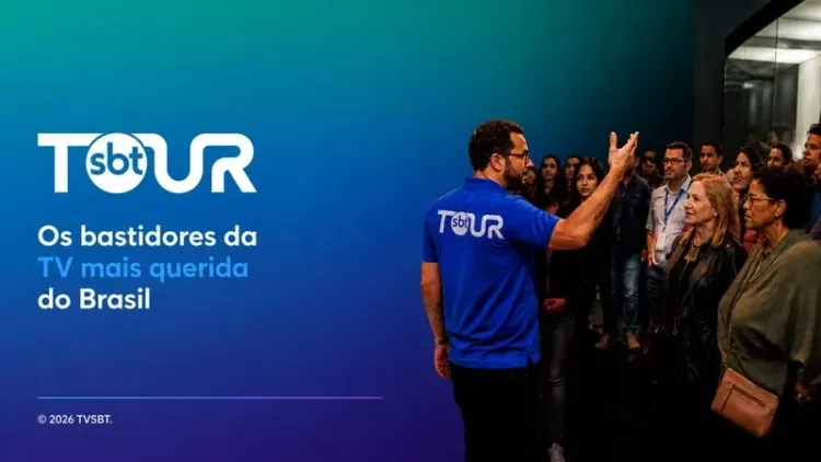 SBT abre as portas de seus estúdios e lança tour imersivo pelos bastidores da emissora