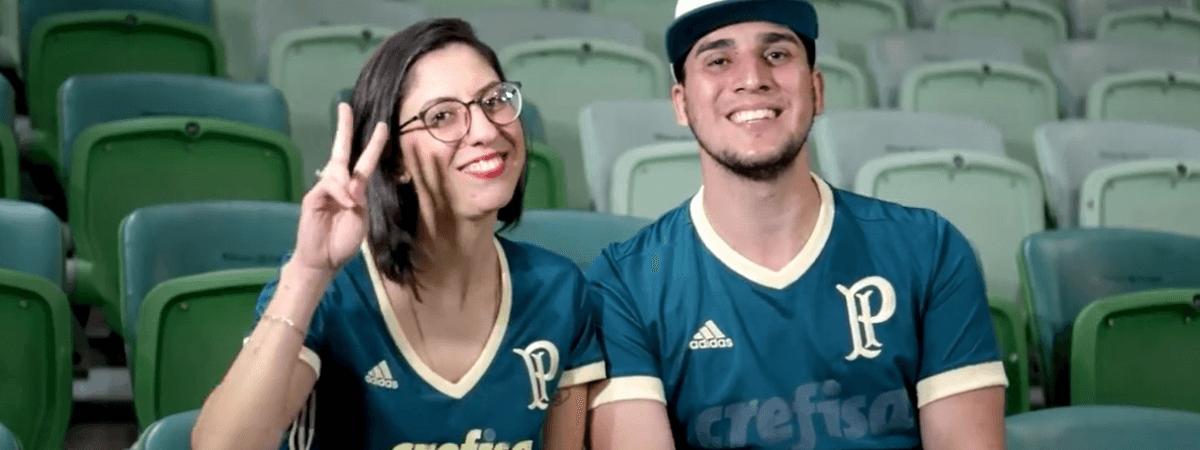 Allianz Parque conta história de amor no Dia dos Namorados