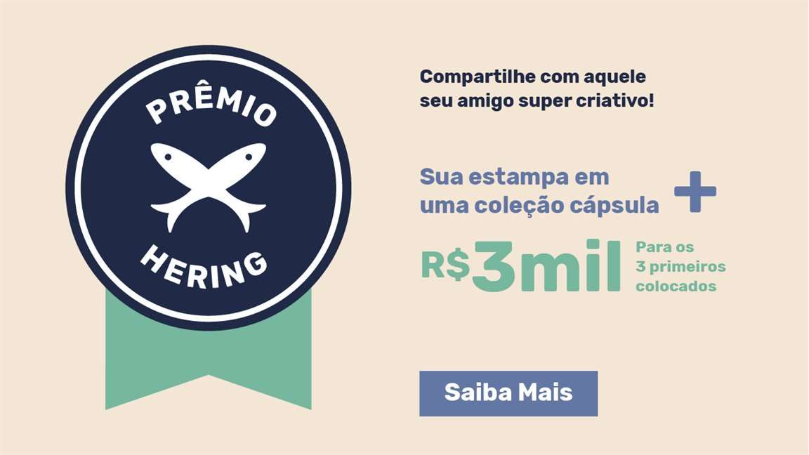 Hering celebra conexão atemporal da marca em concurso cultural