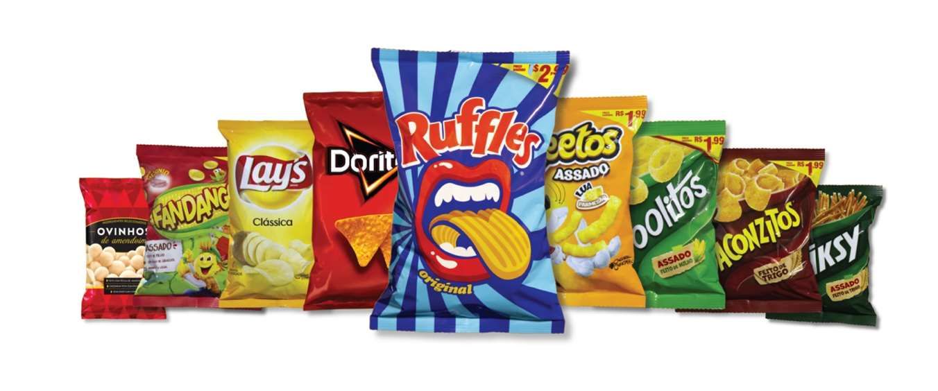 Pepsico amplia portfólio de salgadinhos com diferentes tamanhos