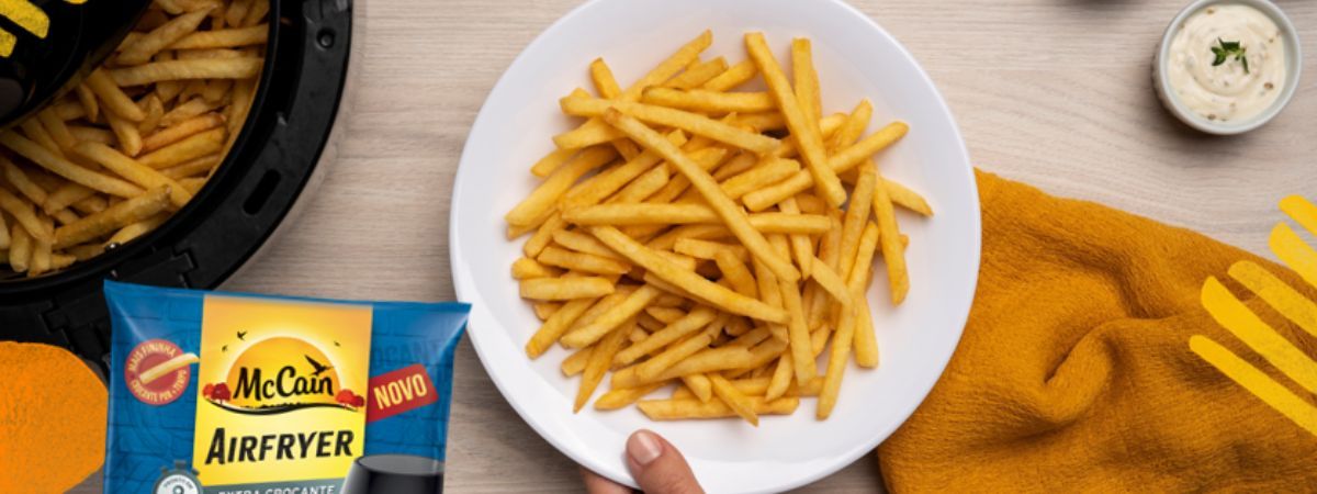 McCain apresenta nova batata frita produzida 100% no Brasil