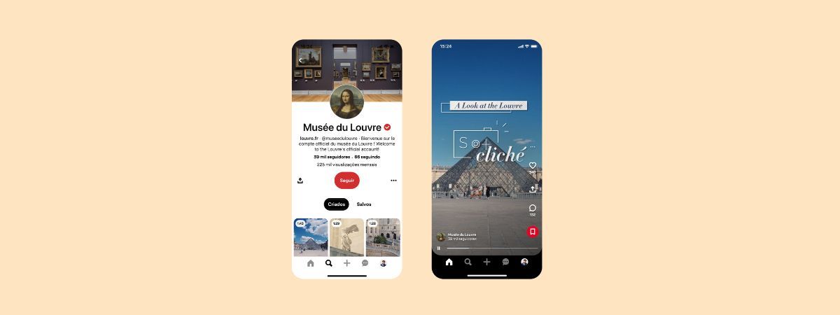 Pinterest e o Museu do Louvre anunciam uma colaboração inédita