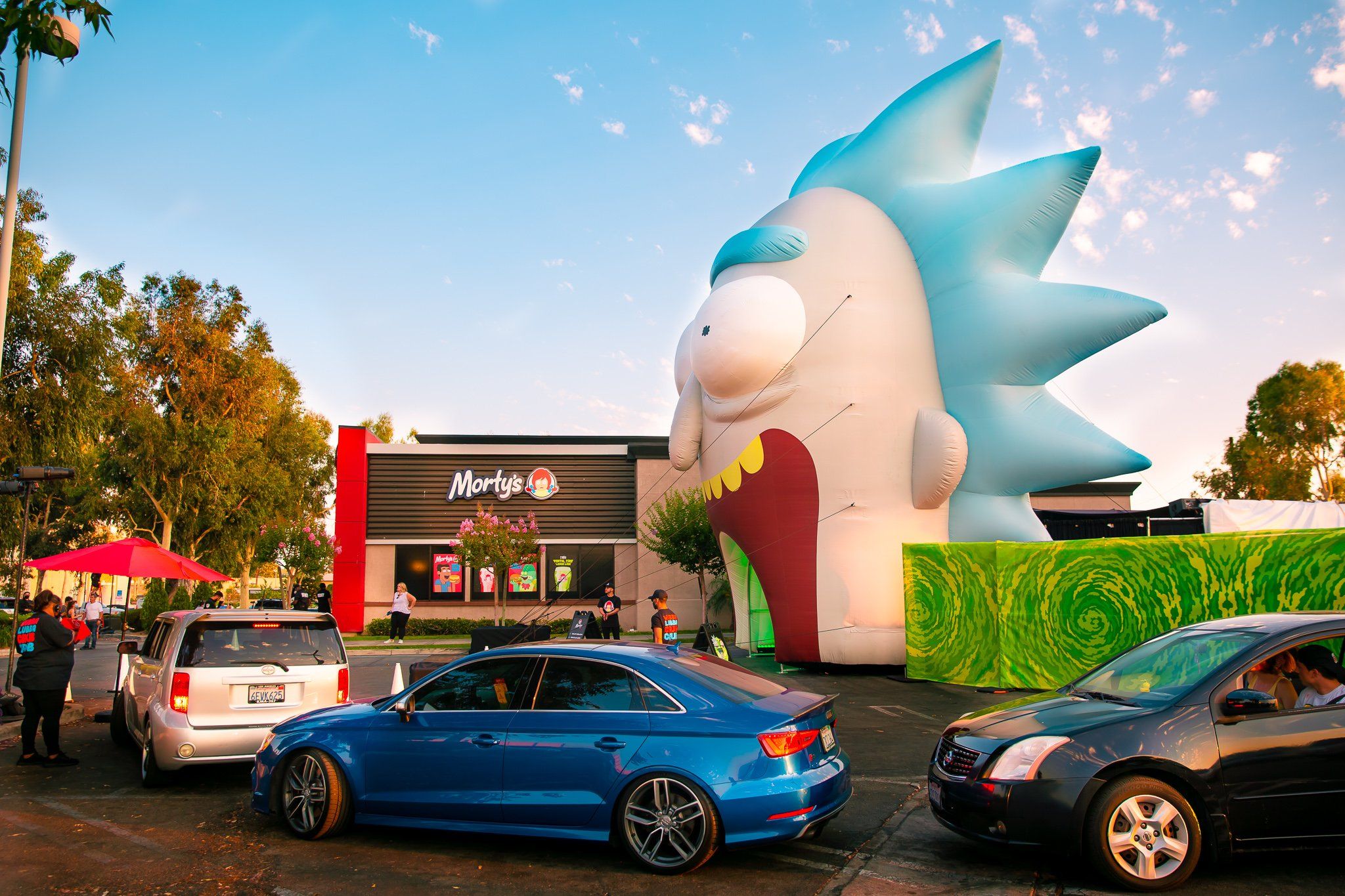 Rick e Morty ganham instalação no Wendy’s