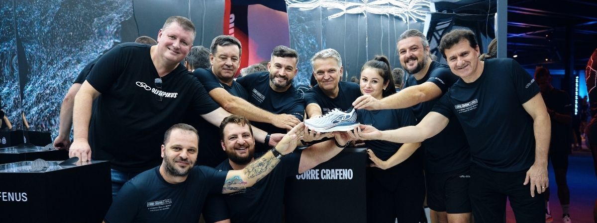 Olympikus lança primeiro tênis de corrida do mundo com placa de grafeno
