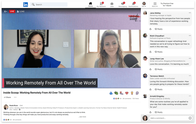 LinkedIn lança “Office Hours”, com aulas gratuitas ao vivo