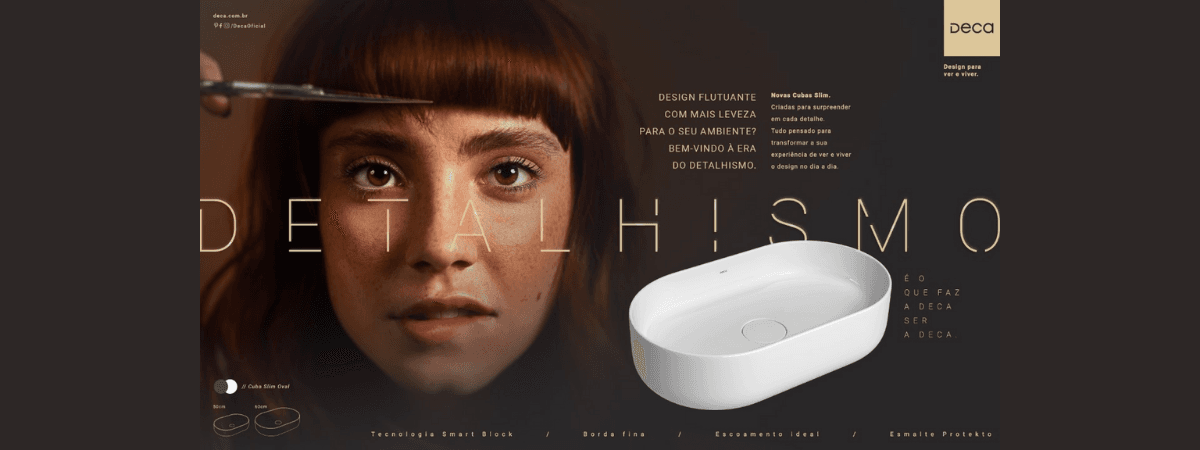 Deca apresenta campanha “Detalhismo”, desenvolvida pela agência Africa