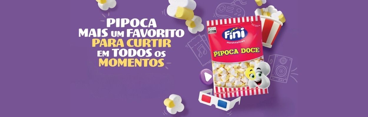 Fini lança Marshmallow Pipoca Doce neste mês