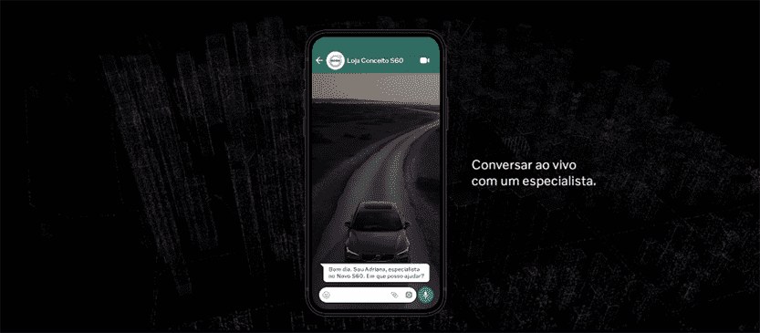 Volvo abre lojas conceito promovendo novo carro com uso de QRcode