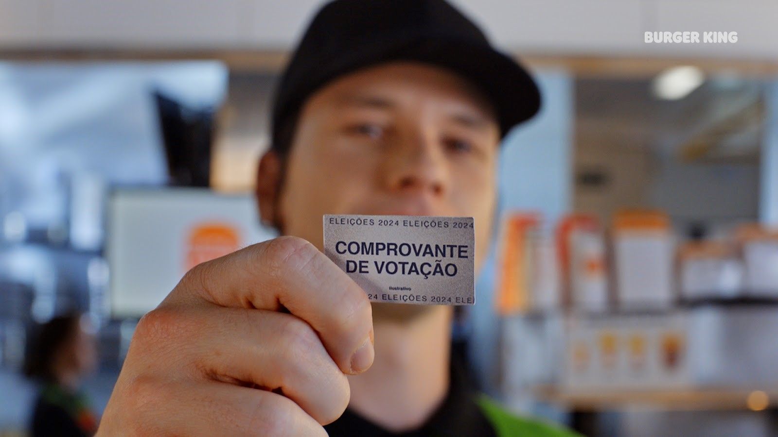 Burger King troca comprovante de votação por onion rings ou batata-frita