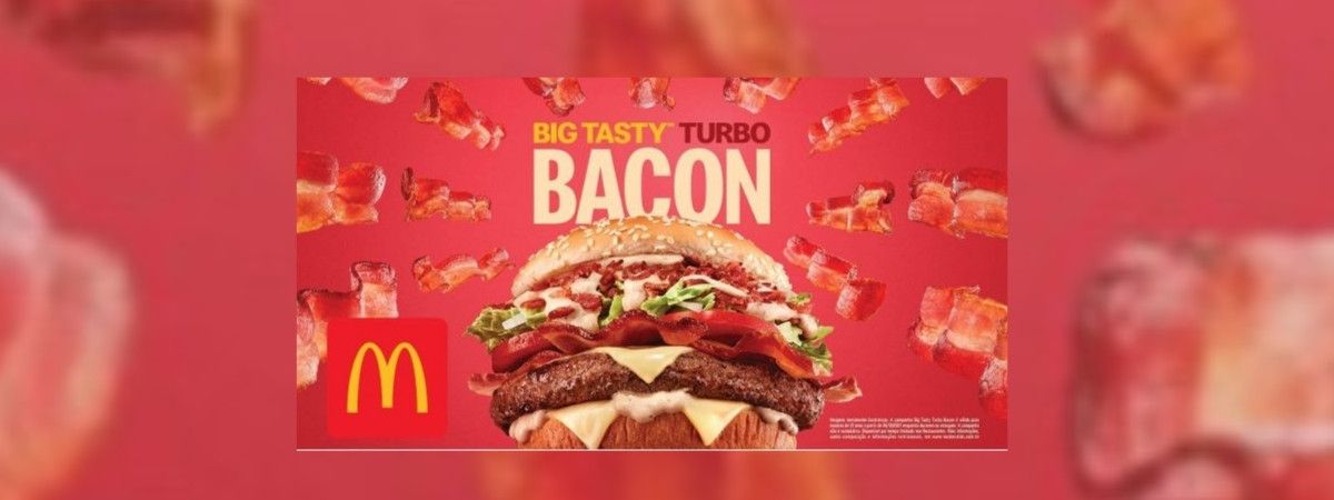 Big Tasty Turbo Bacon e MegaFlurry M&Ms chegam ao Méqui