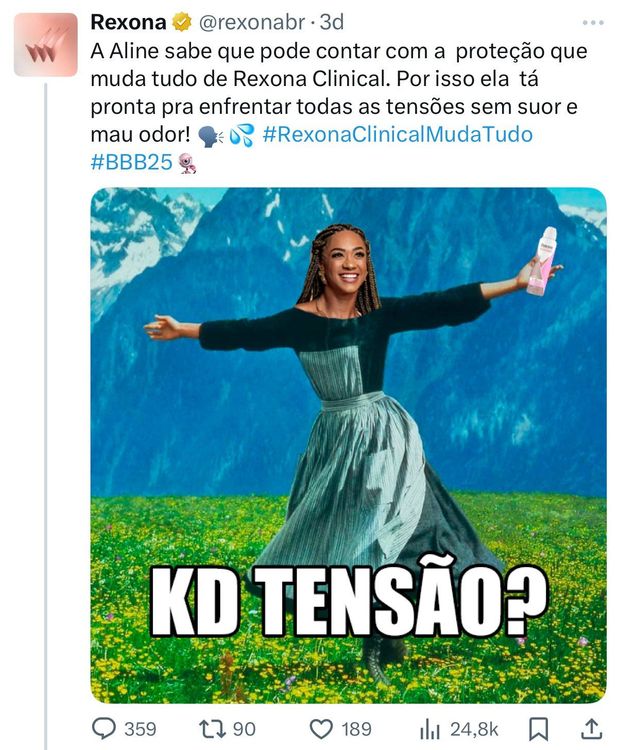 BBB: Rexona reconhece racismo e pede desculpas por post