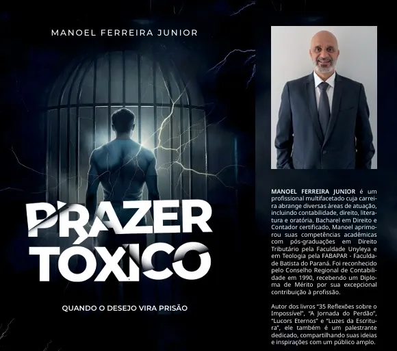 Manoel Ferreira Junior Expõe a Crise do Desejo Imediato em "Prazer Tóxico"