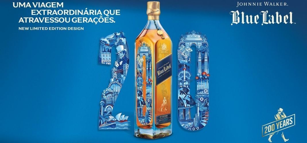 Johnnie Walker celebra 200 anos com edições limitadas