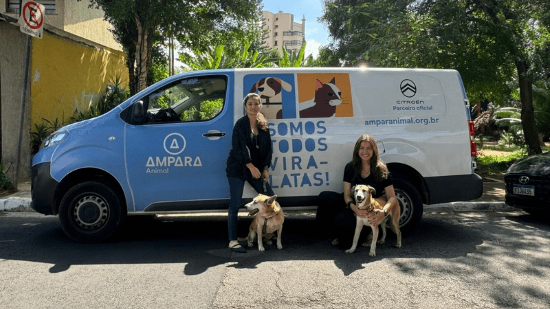 Citroën firma parceria com Ampara Animal para acolher pets em suas concessionárias