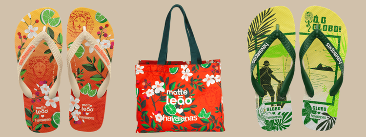 Havaianas, Biscoito Globo e Leão se unem para o verão