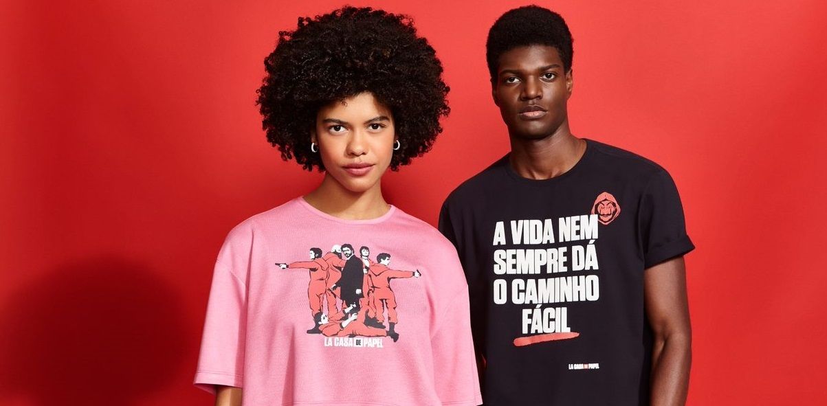 C&A e Netflix lançam coleção de roupas de La Casa de Papel