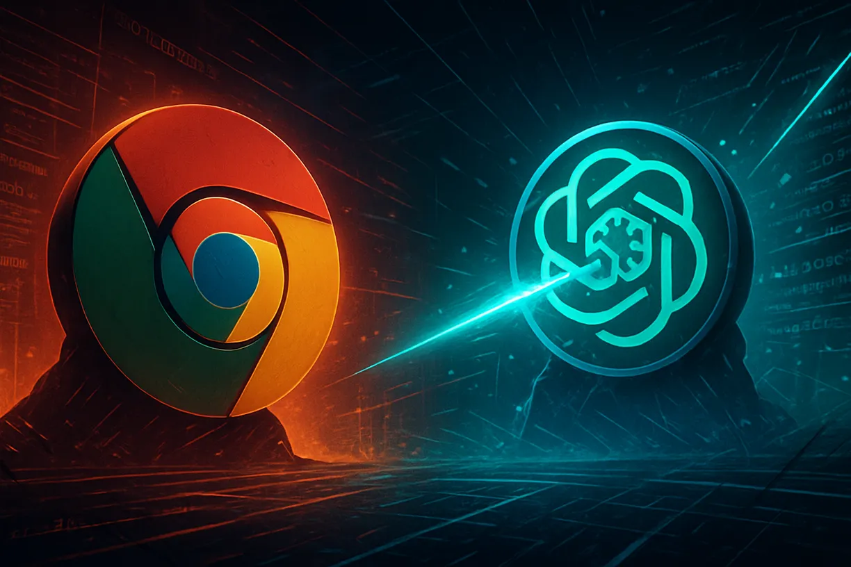 Guerra dos Navegadores: Dona do ChatGPT Lança Seu Próprio Browser para 'Destronar' o Google Chrome