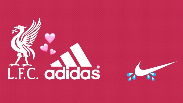 Liverpool dispensa Nike e escolhe adidas como nova fornecedora de materiais esportivos