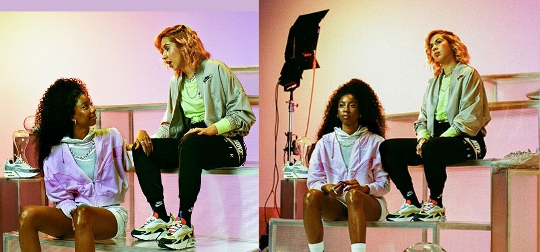 Camilla de Lucas e Ademara Barros estrelam campanha do Air Max