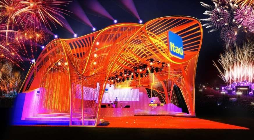 Itaú volta ao Rock in Rio com copos e espaço exclusivo