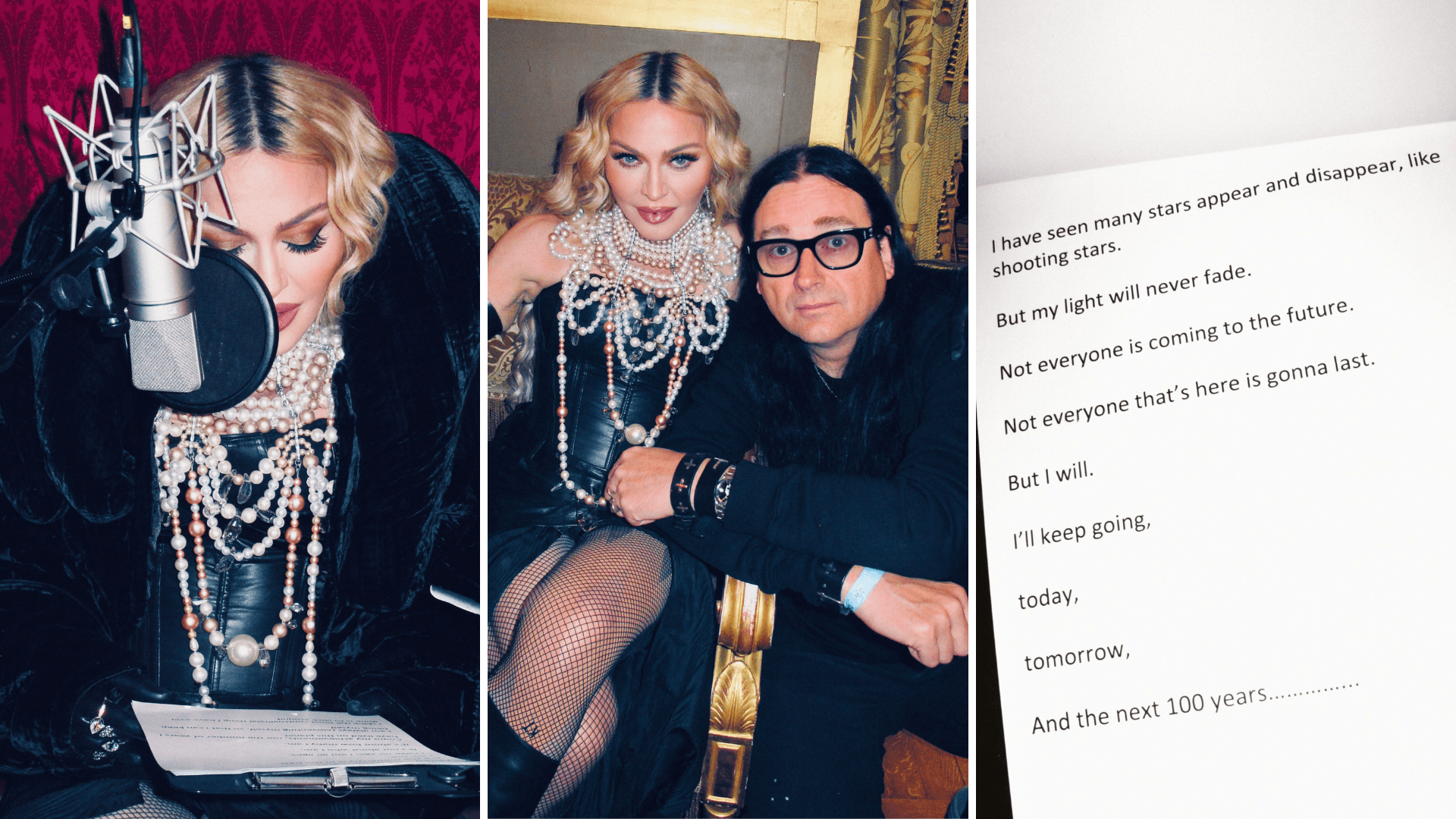 Madonna protagoniza campanha histórica que celebra centenário do Itaú Unibanco