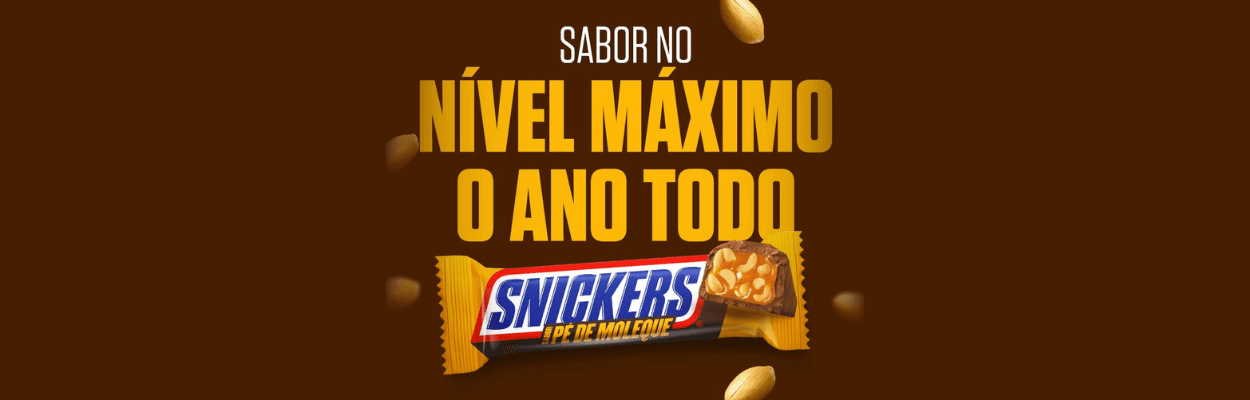Fixo, Snickers sabor Pé de Moleque volta ao mercado