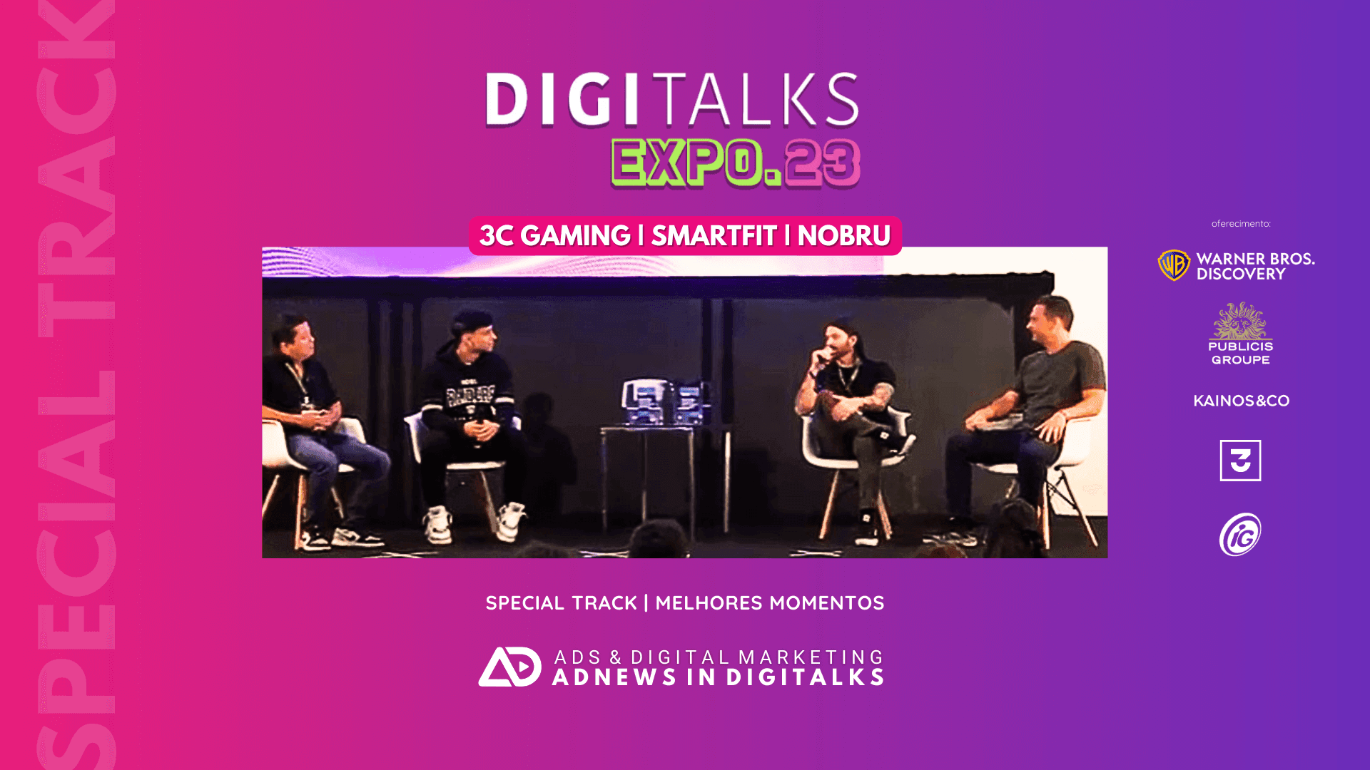 Digitalks Expo 2023: Inovação e criatividade em painel sobre eSports