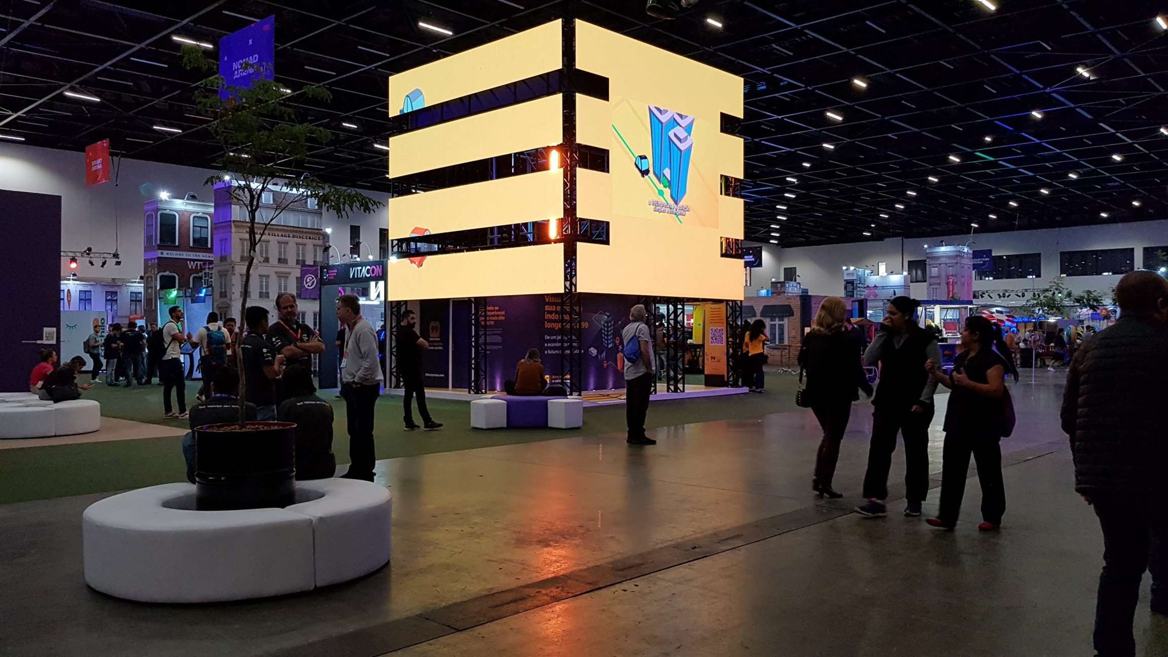 Content House realiza a ativação da 99Empresas na WTW 19