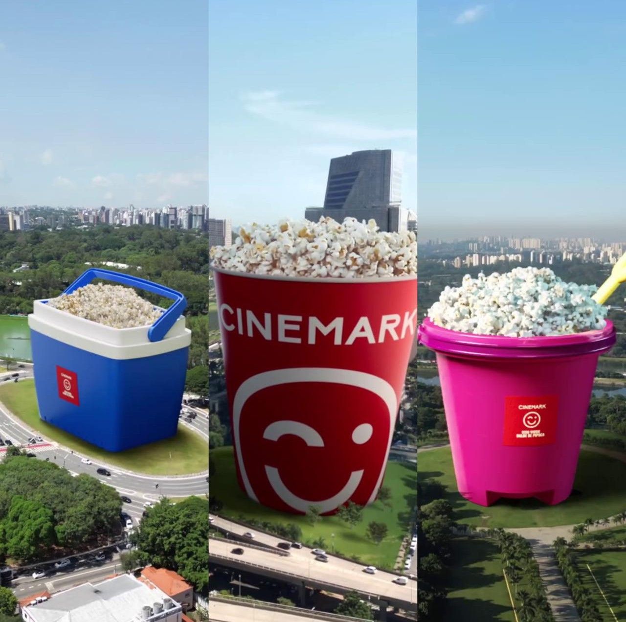 Cinemark enche balde de até 10 litros de pipoca por R$ 19