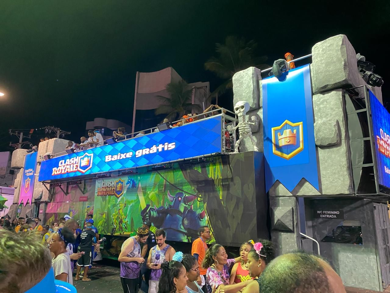 Ivete Sangalo foi eleita Rainha de Clash Royale no Carnaval de Salvador