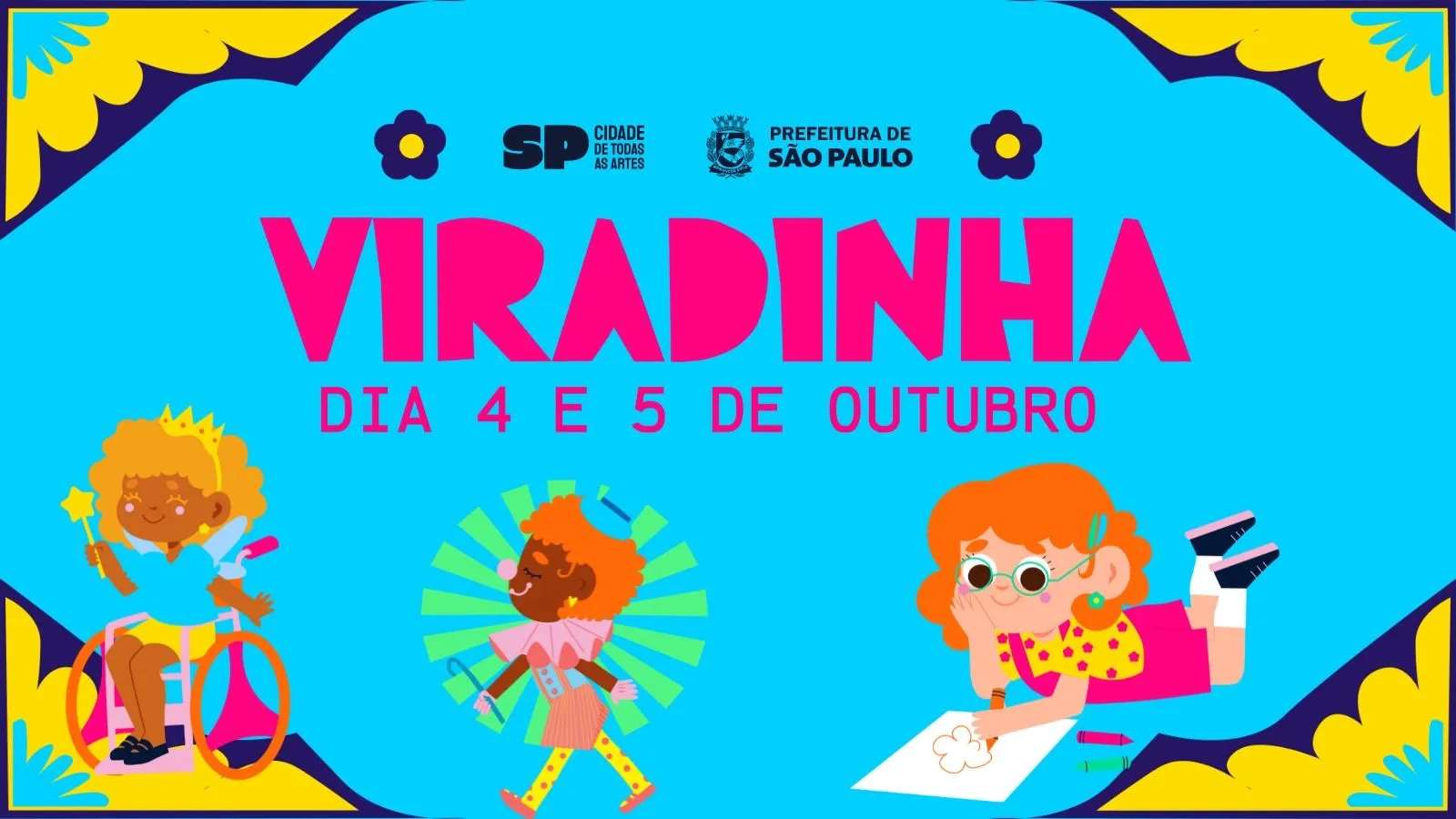 São Paulo recebe primeira edição da Viradinha Cultural nas Bibliotecas Públicas