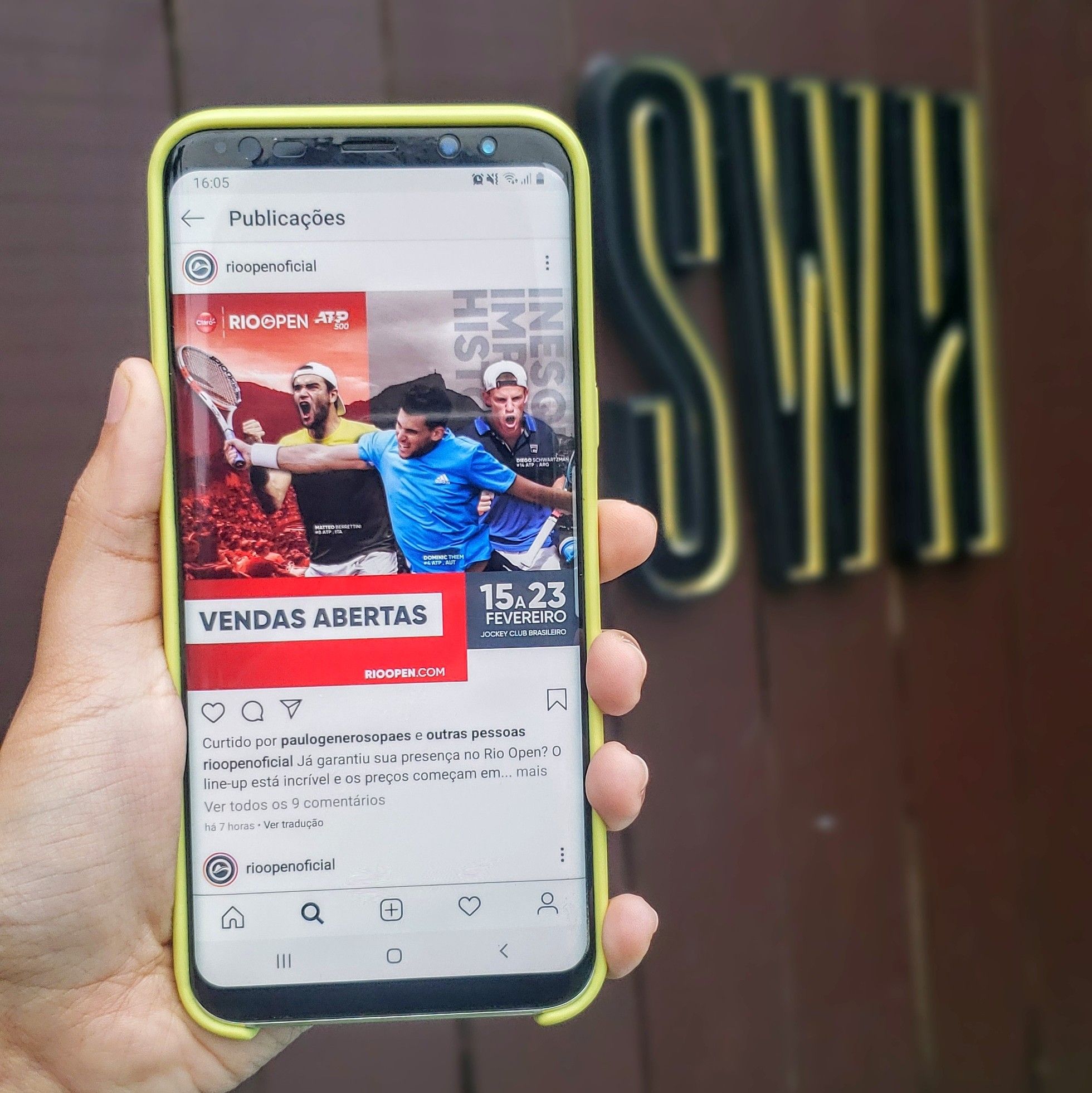 Rio Open de Tênis aposta no marketing digital para impulsionar venda de ingressos