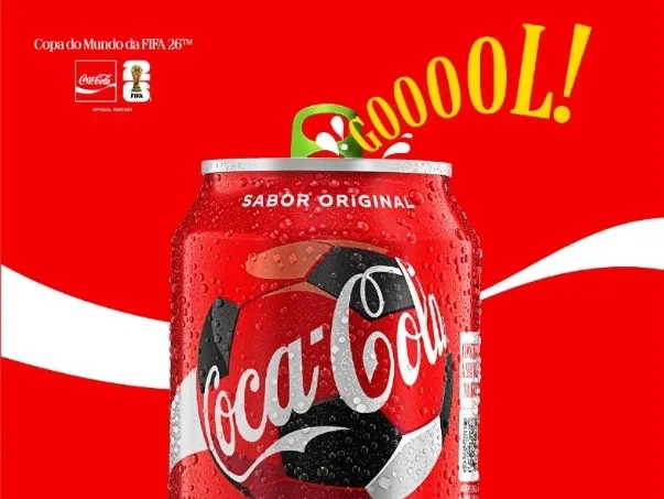 Coca-Cola lança campanha para a Copa do Mundo da FIFA 26™ com promoção que sorteia ingressos e prêmios