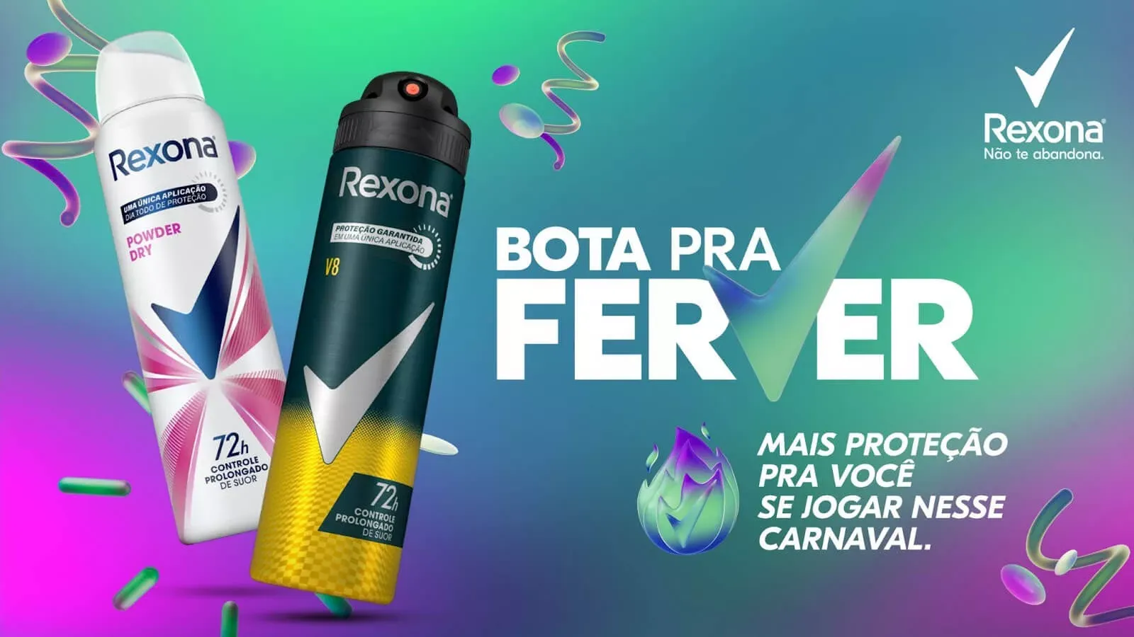 Rexona esquenta o Carnaval com Anitta