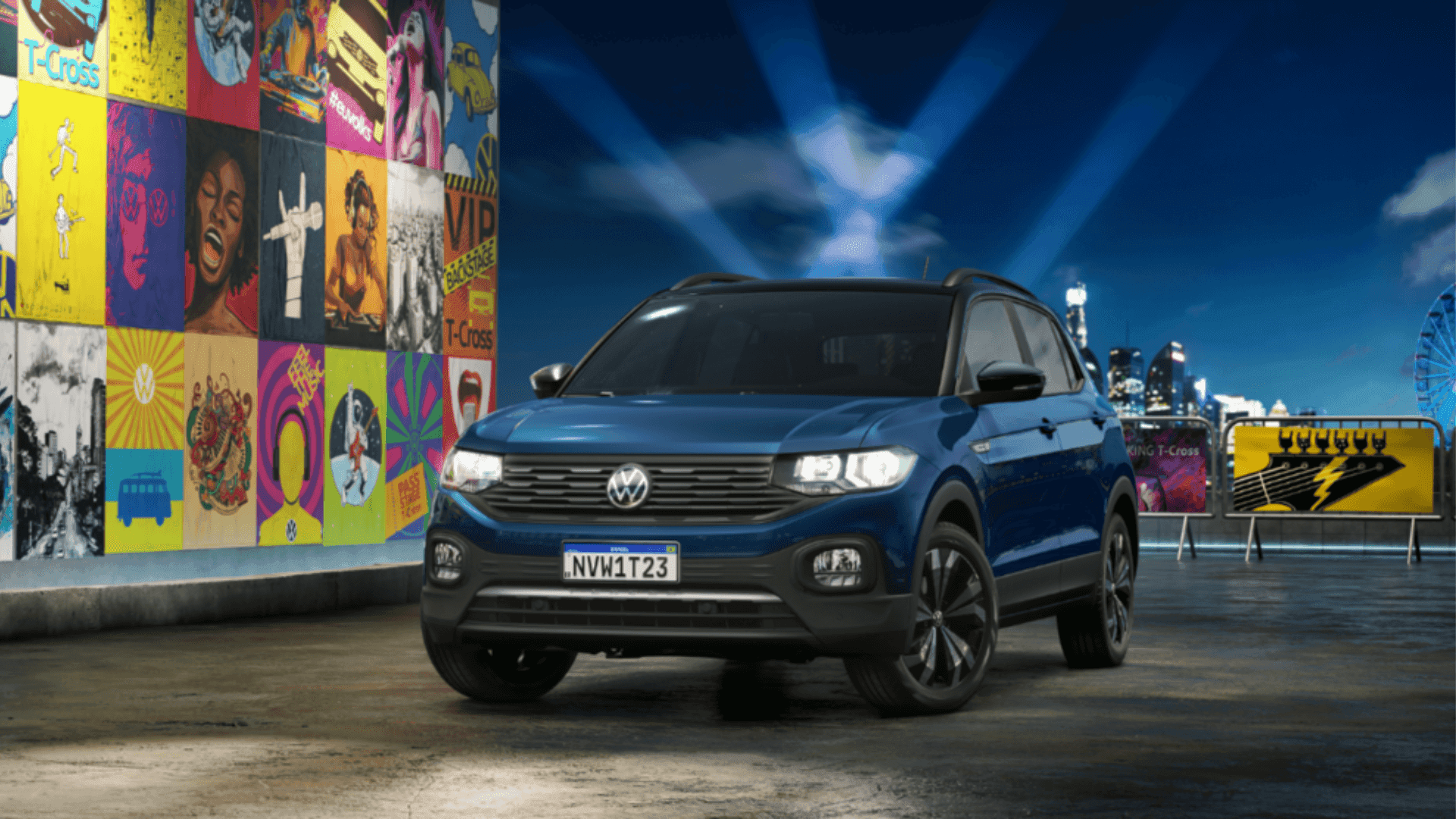 Volkswagen abraça a música e a diversão no The Town 2023 e no Rock in Rio 2024