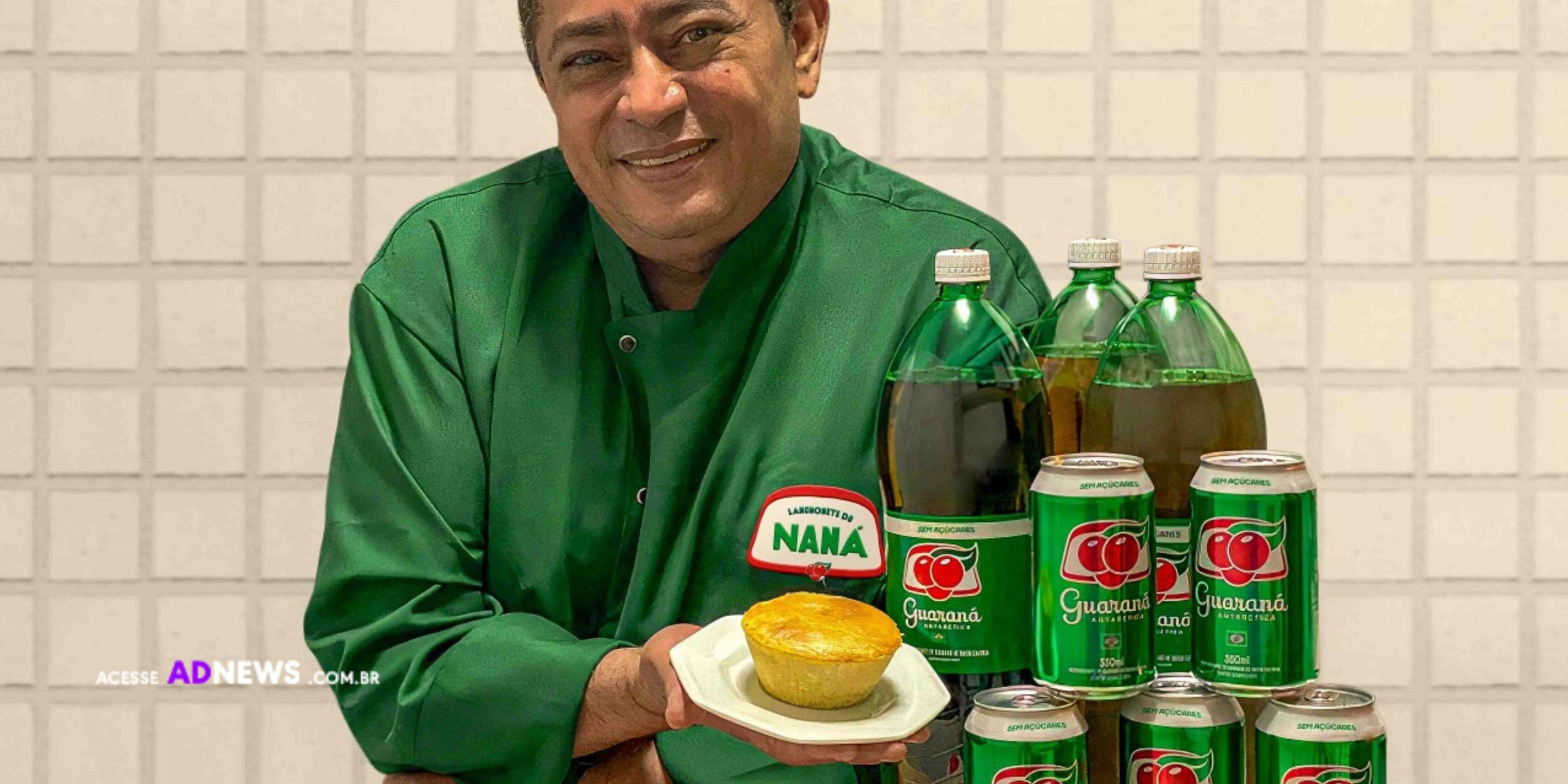Guaraná Antarctica inaugura lanchonete delivery com receita de chef João Batista