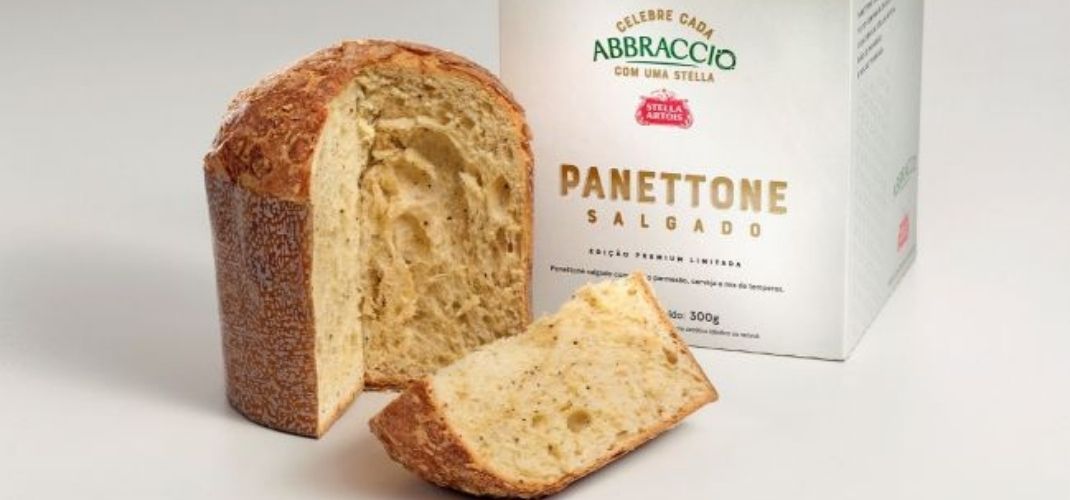 Abbraccio e Stella Artois celebram parceria com panettone
