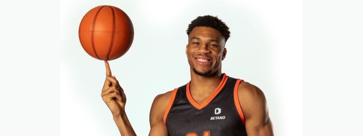 Giannis Antentokounmpo torna-se o primeiro embaixador global da marca Betano